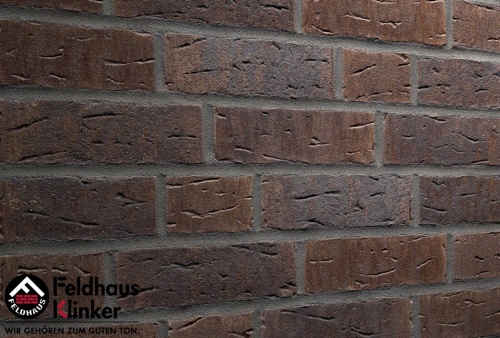 Фасадная плитка ручной формовки Feldhaus Klinker R669 sintra geo nelino, 240*71*14 мм