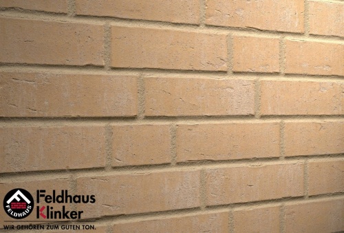 Фасадная плитка ручной формовки Feldhaus Klinker R762 vascu sabiosa blanca, 240*71*14 мм